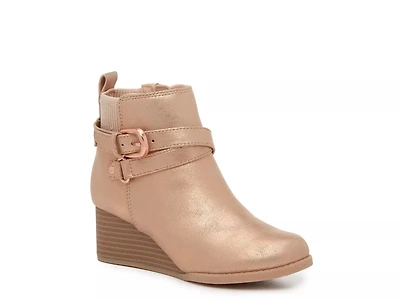 Posh Wedge Bootie