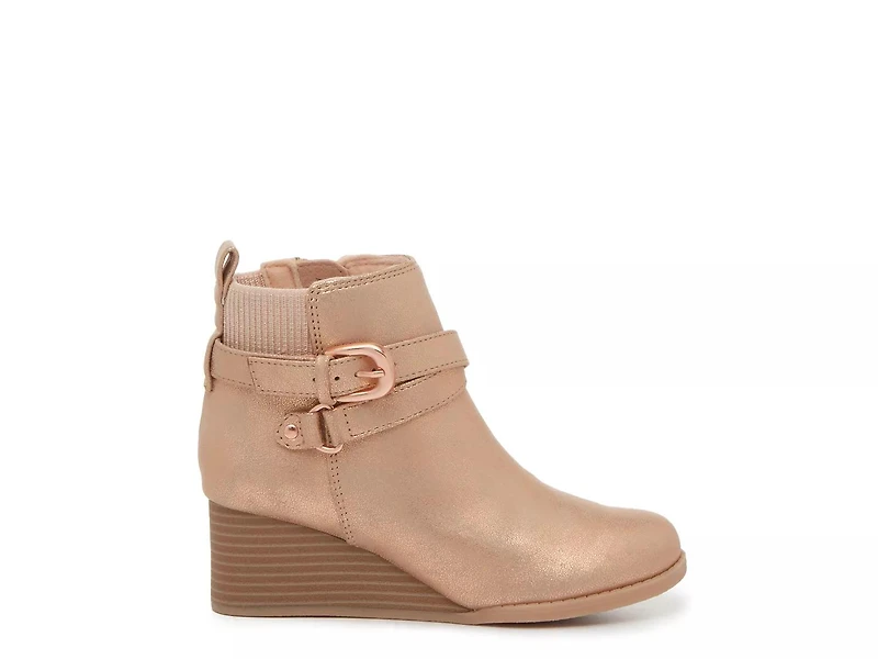 Posh Wedge Bootie