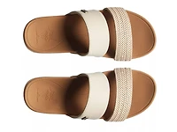 Banded Horizon Hi Wedge Sandal