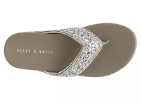 Litny Wedge Flip Flop