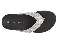 Litny Wedge Flip Flop