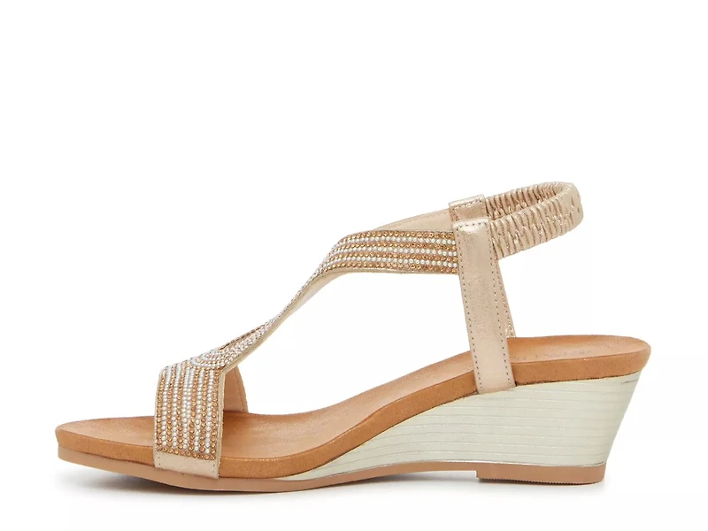 Janna Wedge Sandal