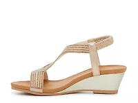 Janna Wedge Sandal