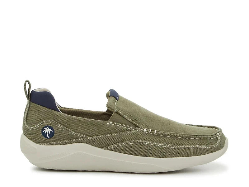 Twill Ray Slip-On