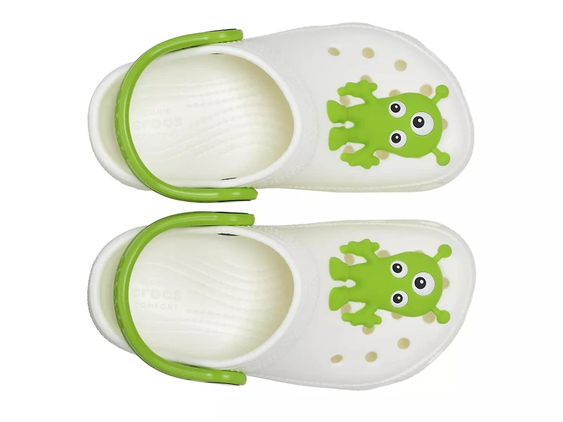 Classic Glow Alien Clog - Kids'