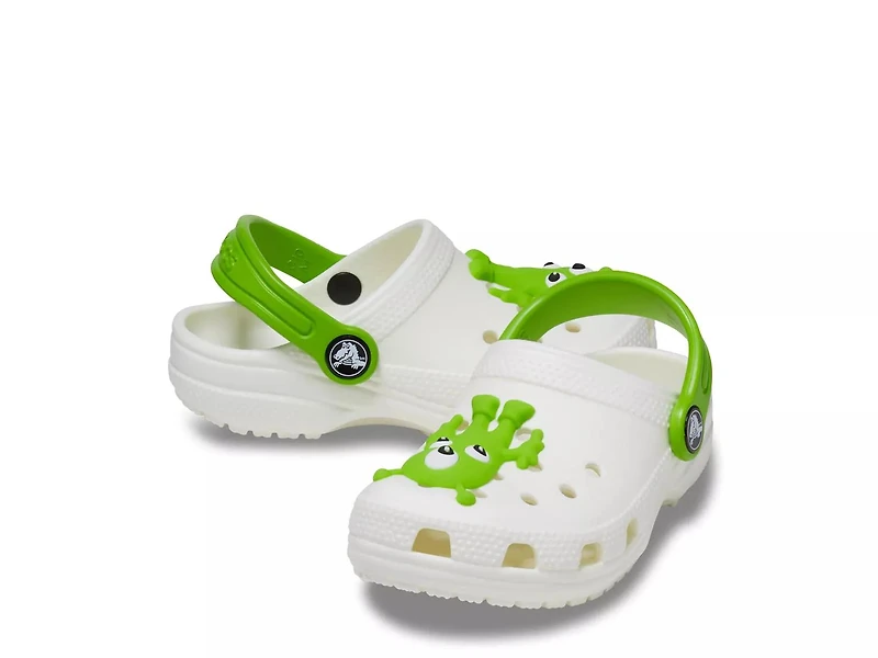 Classic Glow Alien Clog - Kids'