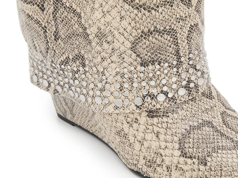 Evander Wide Calf Foldover Boot