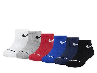 Cushioned Kids' Quarter Ankle Socks