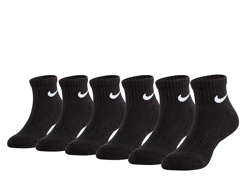 Cushioned Kids' Quarter Ankle Socks