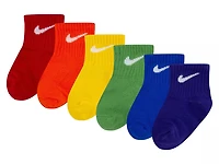 Solid Kids' Quarter Ankle Socks