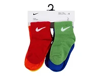Solid Kids' Quarter Ankle Socks
