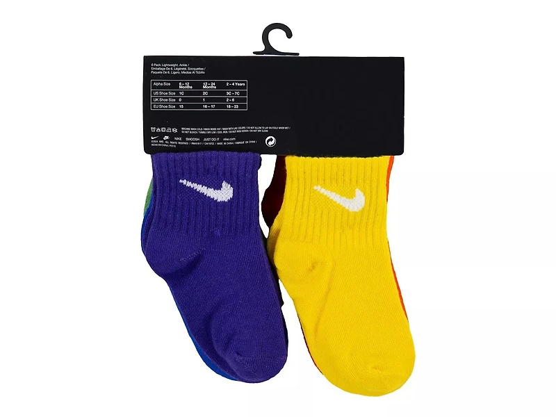 Solid Kids' Quarter Ankle Socks