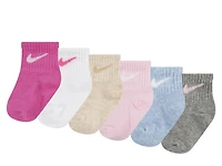 Solid Kids' Quarter Ankle Socks