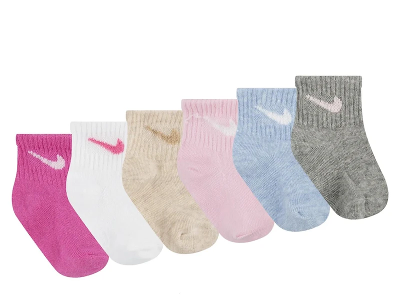 Solid Kids' Quarter Ankle Socks