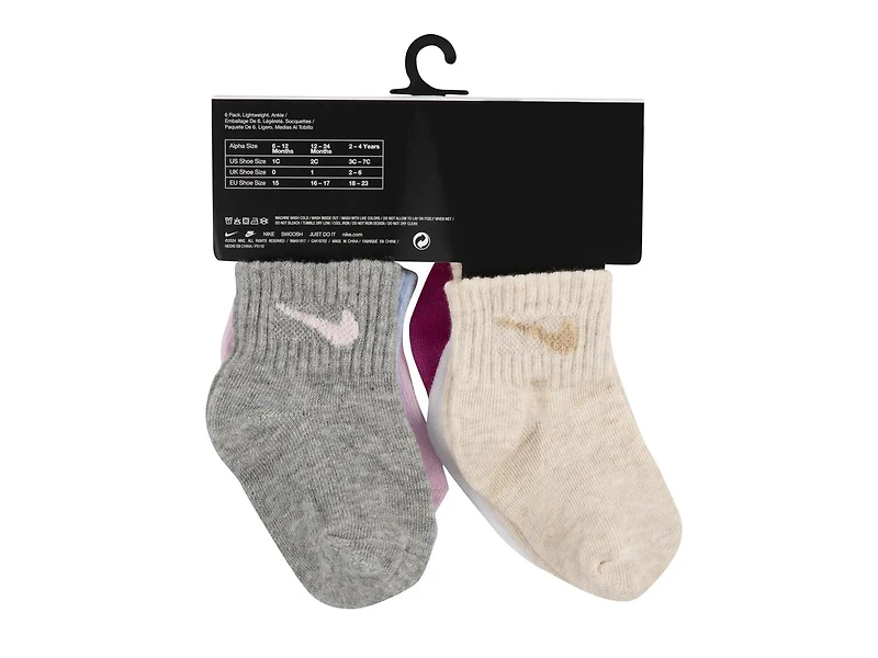Solid Kids' Quarter Ankle Socks