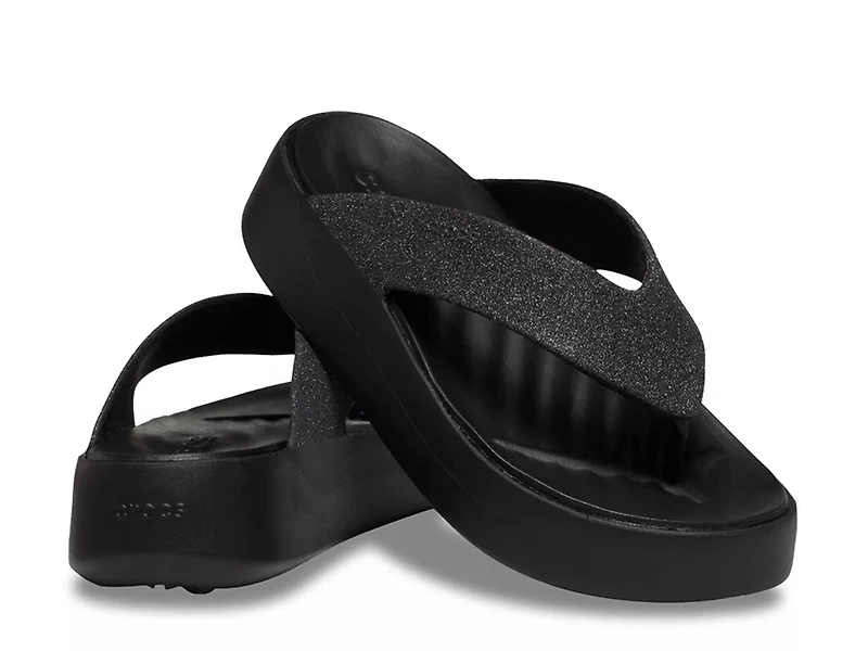 Getaway Glitter Platform Sandal