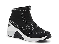 Hands Free Slip-Ins: A Wedge Sneaker Bootie