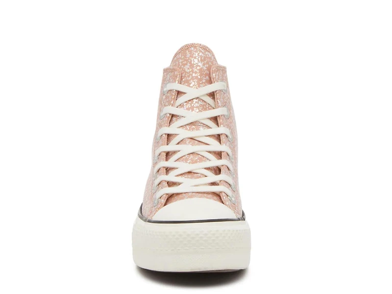 Chuck Taylor All Star Glitter Platform Sneaker - Women's