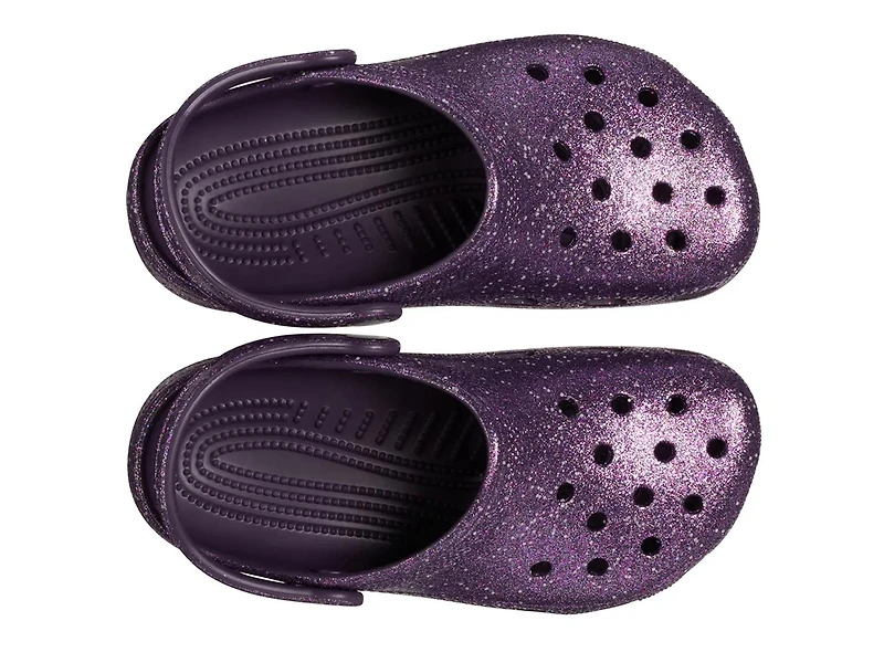 Classic Space Glitter Clog - Kids'
