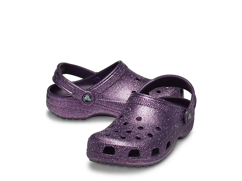 Classic Space Glitter Clog - Kids'