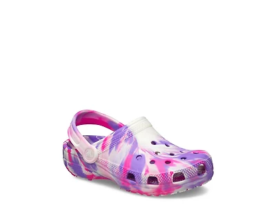 Classic Glow Marbled Clog - Kids'