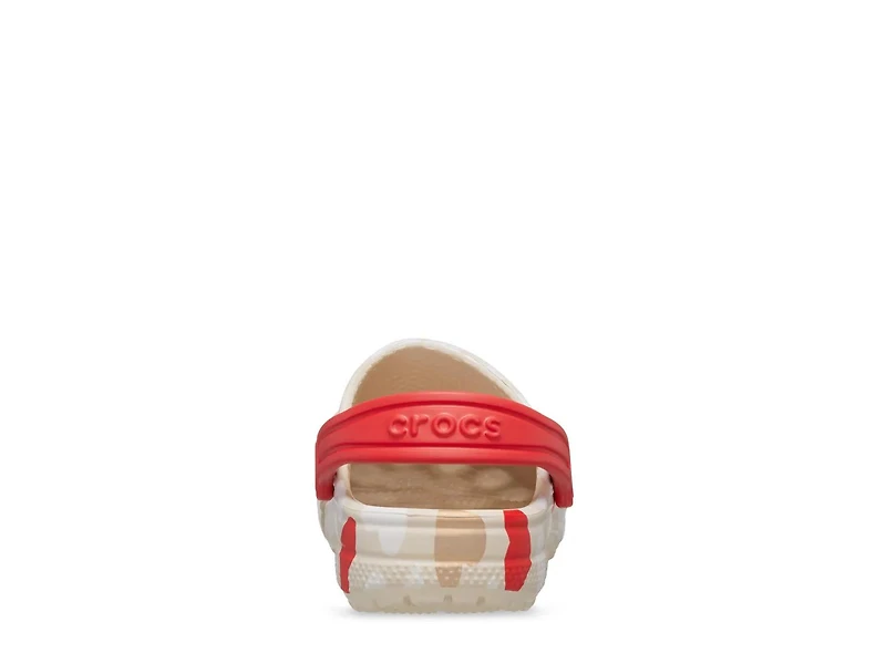 Classic Heart Print Clog - Kids'