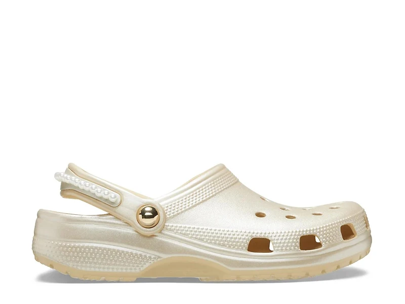 Classic Pearl Strap Clog - Women's