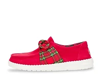 Wendy Bow Tartan Slip-On