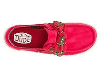 Wendy Bow Tartan Slip-On