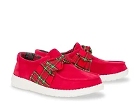 Wendy Bow Tartan Slip-On