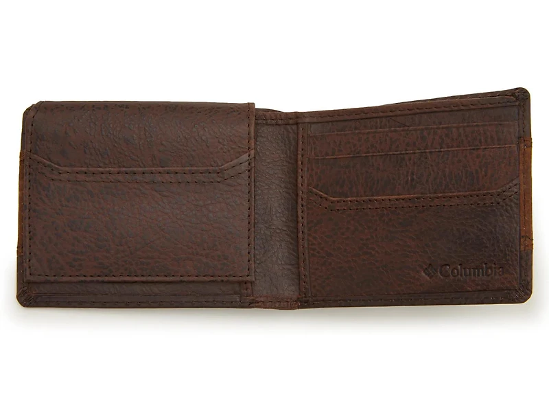 Two-Toned Leather Bifold Wallet