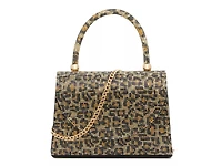 Top Handle Leopard Mini Satchel