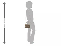 Top Handle Leopard Mini Satchel