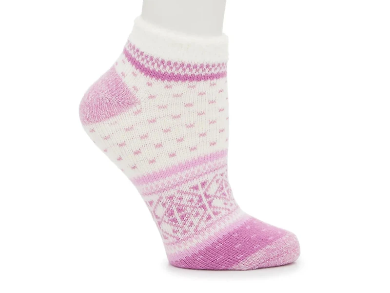Geometric Lodge Women's Quarter Ankle Socks