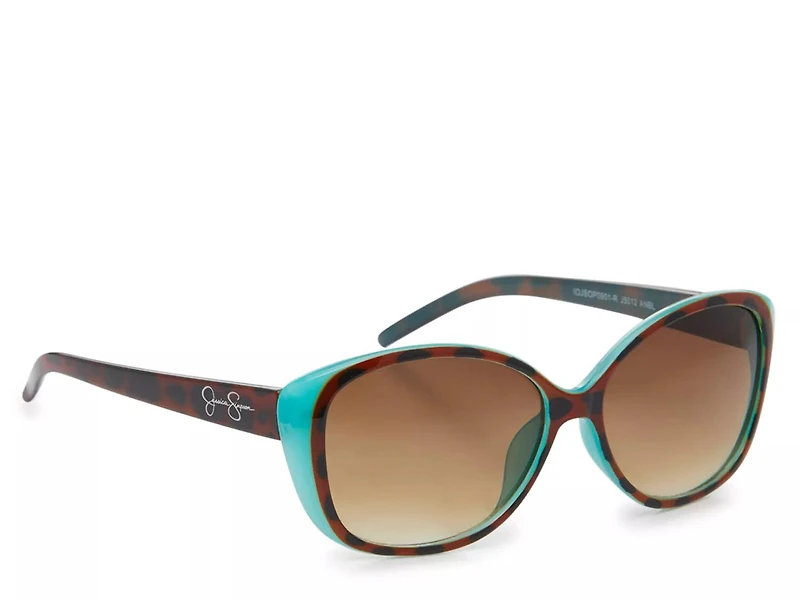 Cat-Eye Overlay Sunglasses