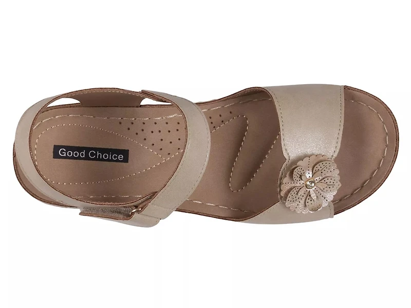 Maxwell Wedge Sandal