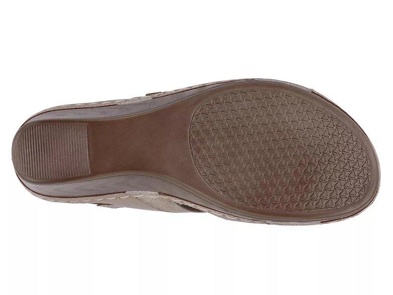Tulip Wedge Sandal