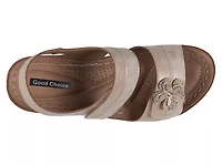 Tulip Wedge Sandal