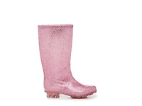 Pink Glitter Waterproof Rainboot - Kids'