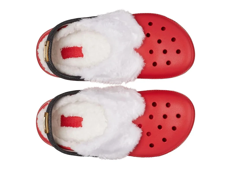 Classic Lined Santa Clog - Kids'