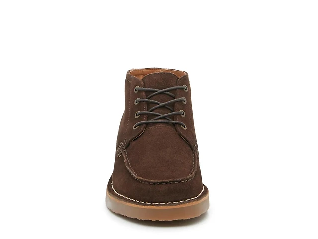 Crown Vintage Suede Chukka Boots in Tan and Dark Brown Crown Vintage | Shoes | Crown Vintage Brown Chukka Boots  main image 4