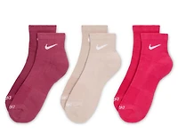 Everday Plus Cushion Women's Ankle Socks - 3 Pack