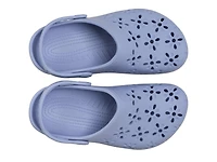 Floral Cut Out Clog - Women's