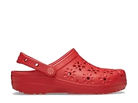 Floral Cut Out Clog
