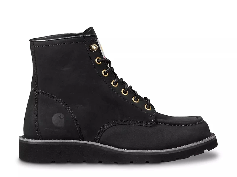 Moc Toe Wedge Work Boot