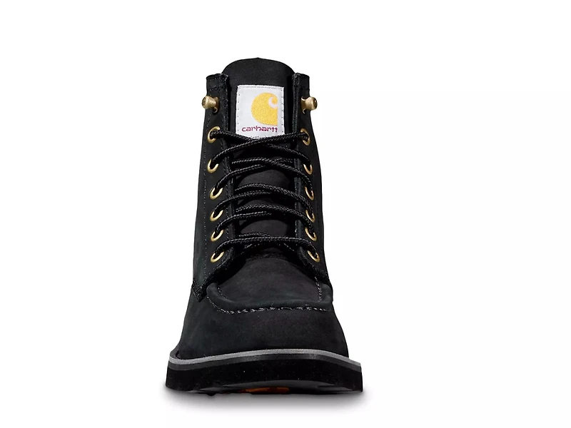 Moc Toe Wedge Work Boot