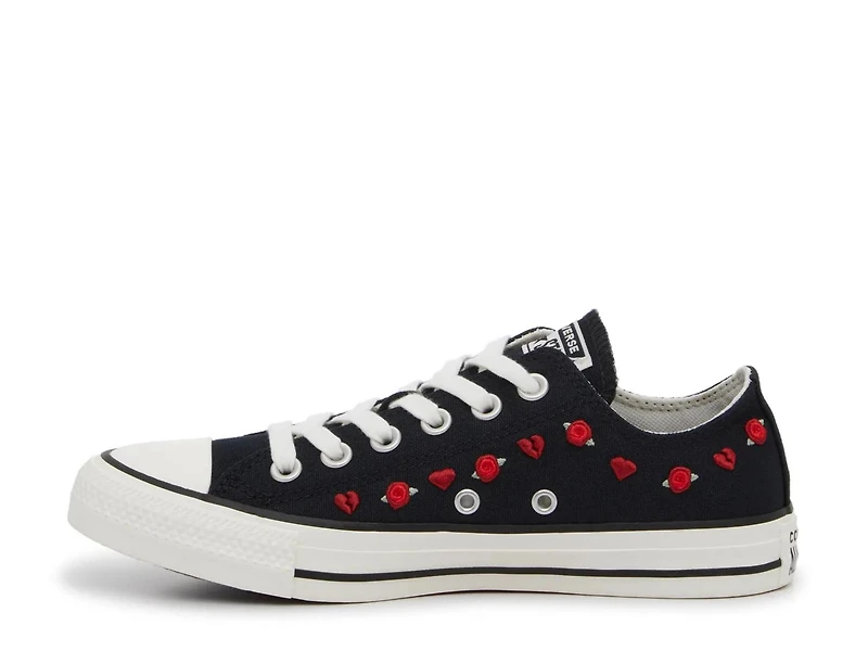 Chuck Taylor All Star Heart & Rose Low-Top Sneaker - Women's
