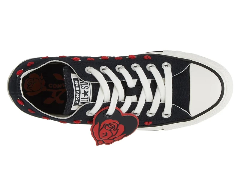 Chuck Taylor All Star Heart & Rose Low-Top Sneaker - Women's
