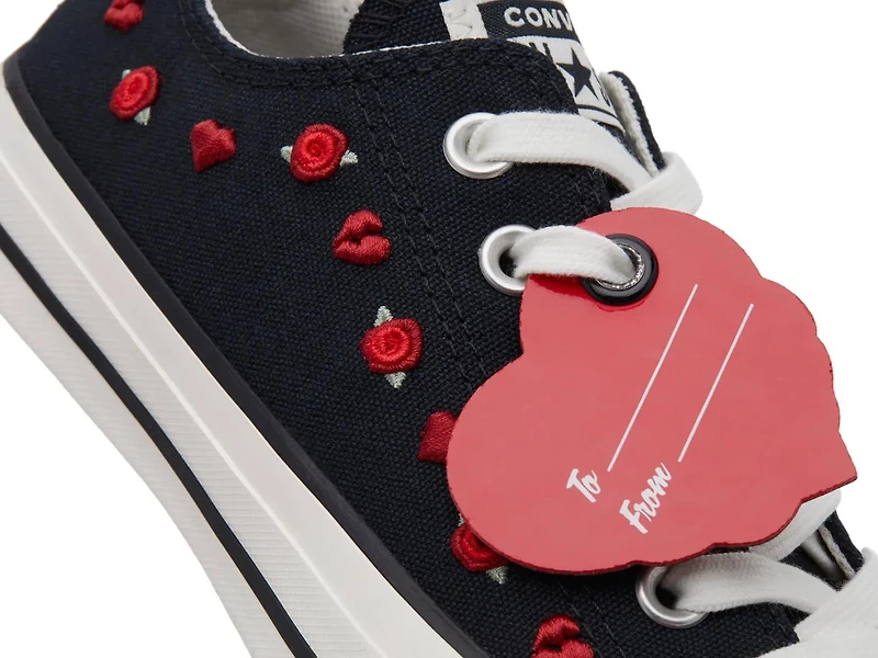Chuck Taylor All Star Heart & Rose Low-Top Sneaker - Women's