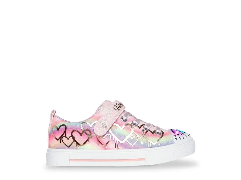 Twinkle Toes Sparks Ombre Love Sneaker - Kids'